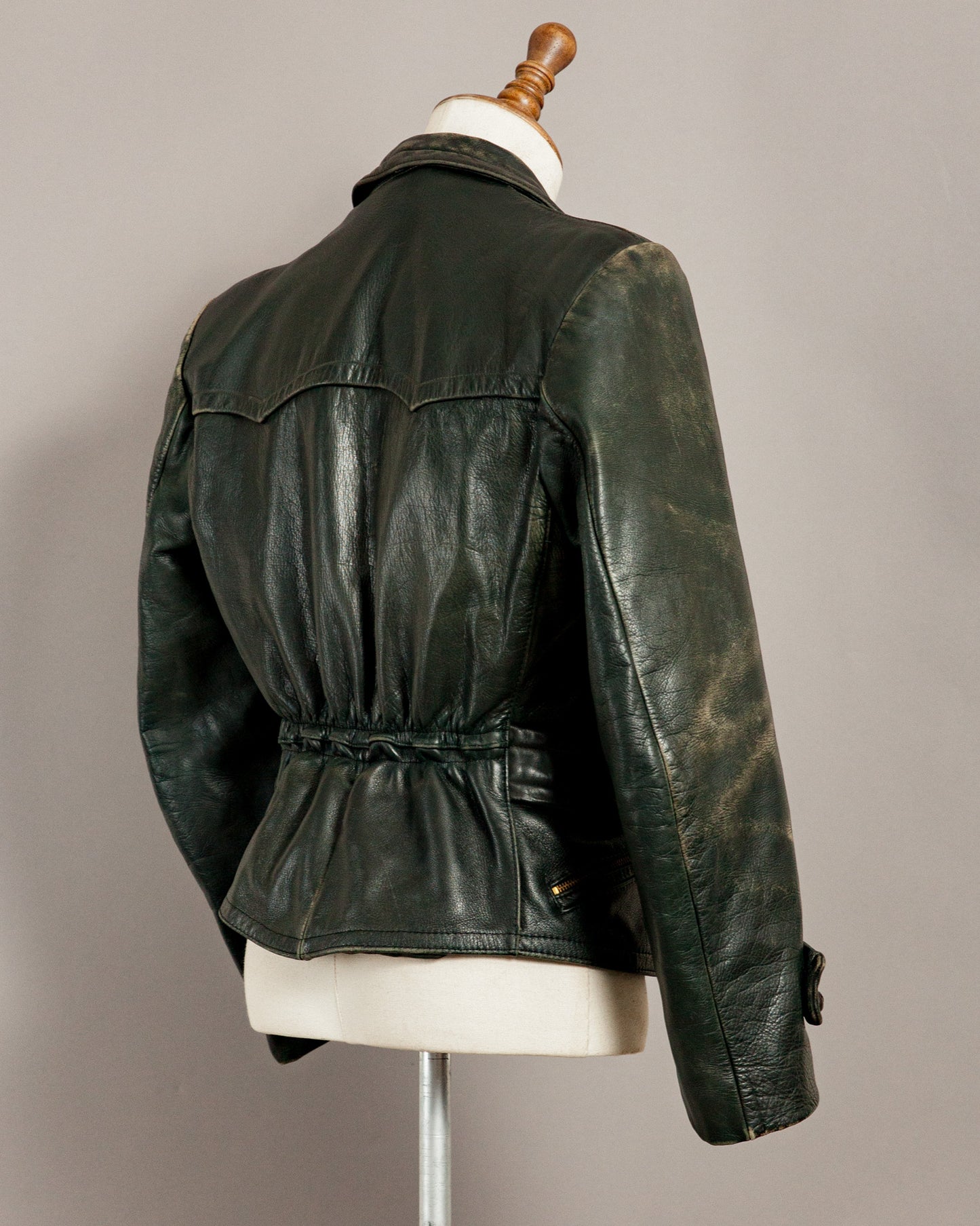 1950s German Motorcycle Jacket - Small (38-40)
