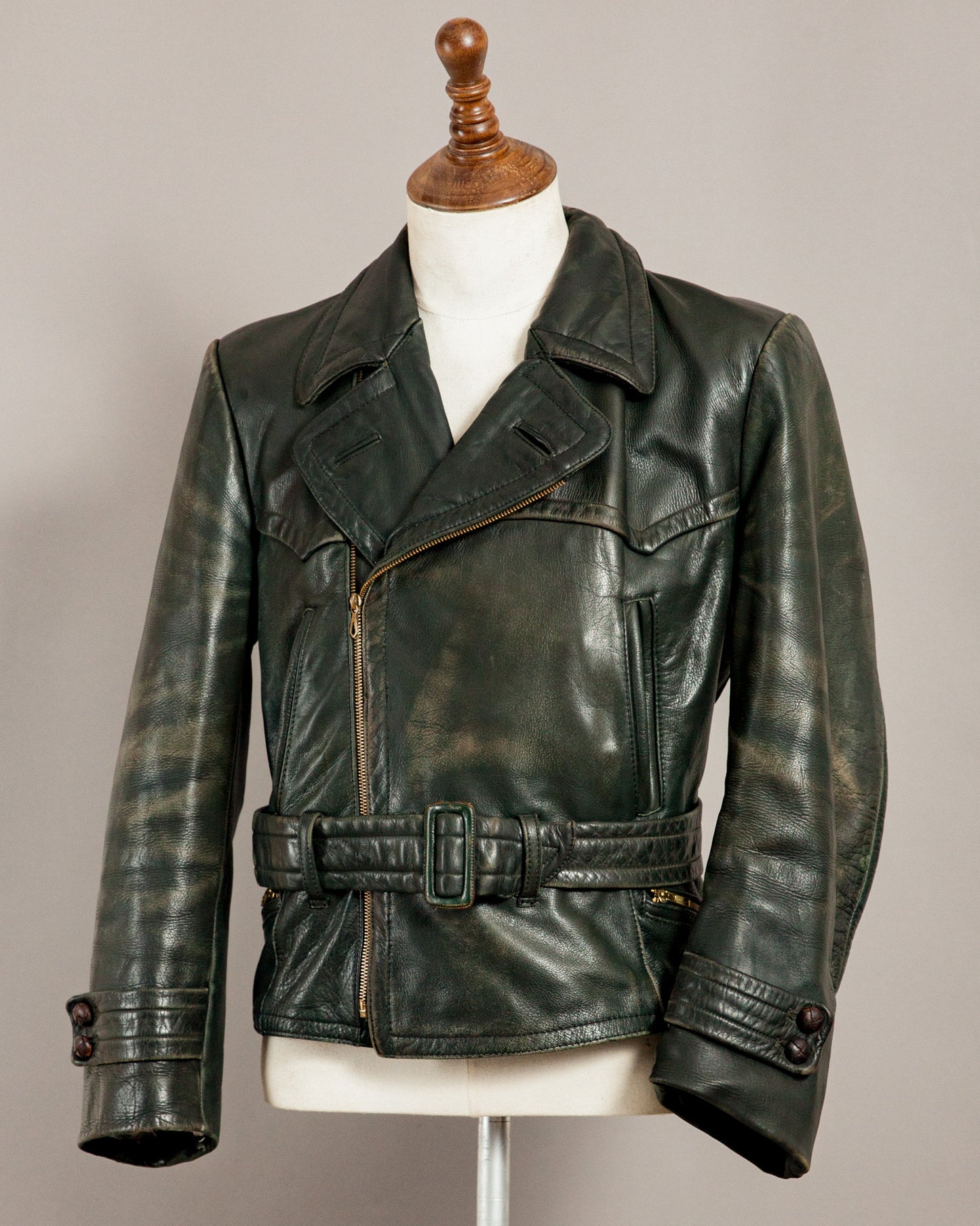 1950s German Motorcycle Jacket - Small (38-40)