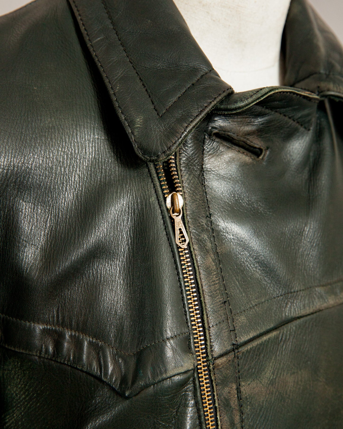 1950s German Motorcycle Jacket - Small (38-40)