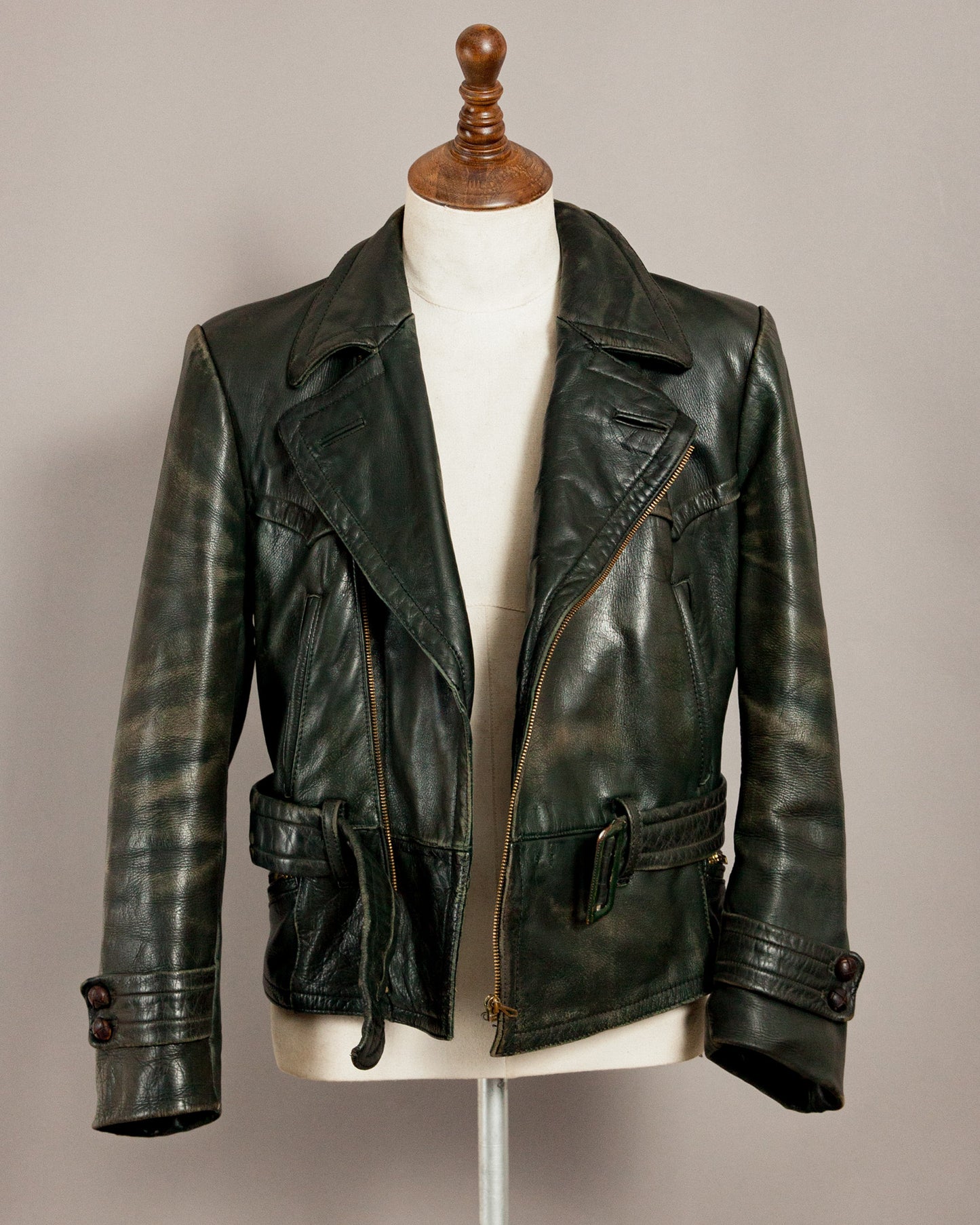 1950s German Motorcycle Jacket - Small (38-40)