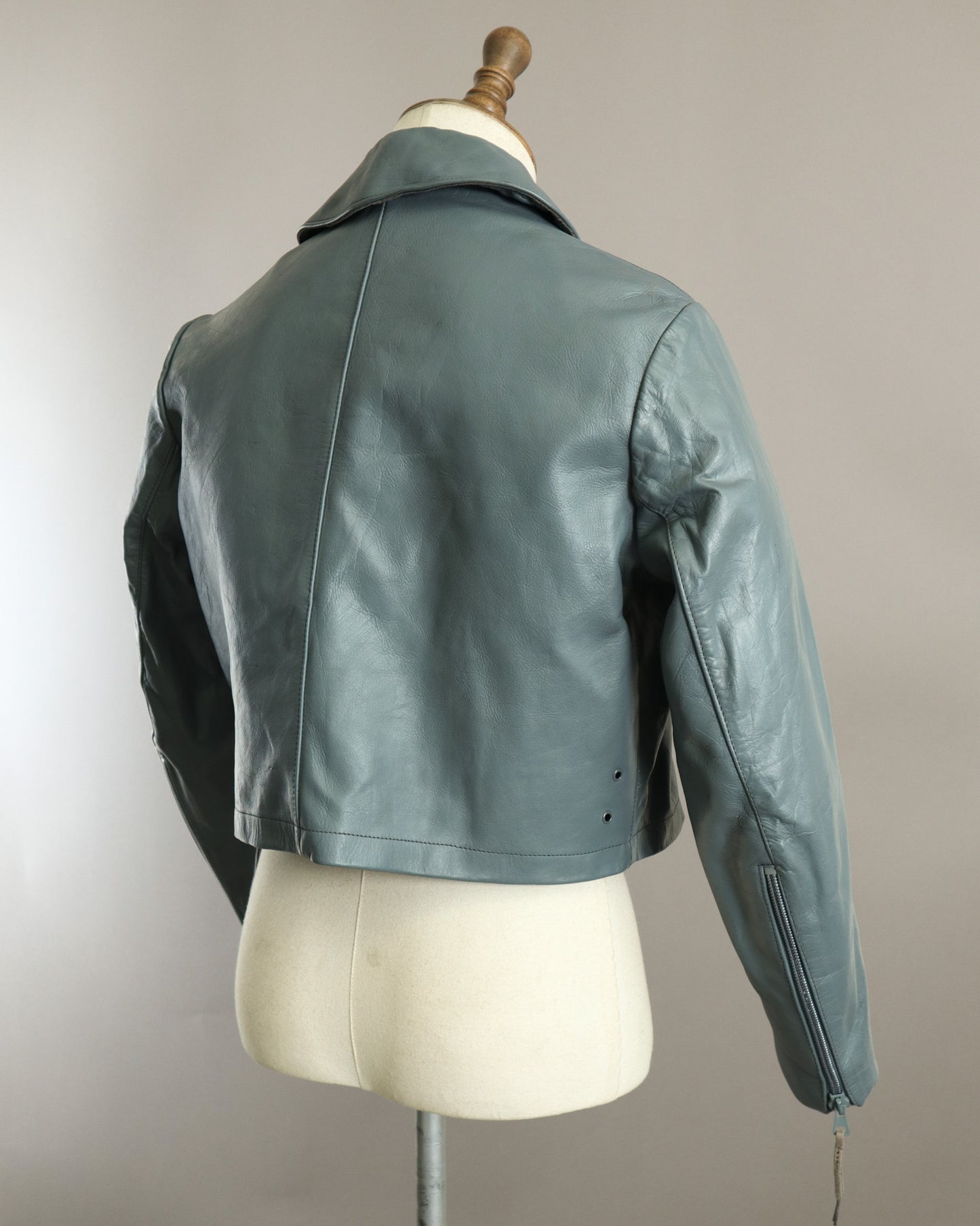 German Bundesmarine Submarine Leather Jacket Small (38-40)