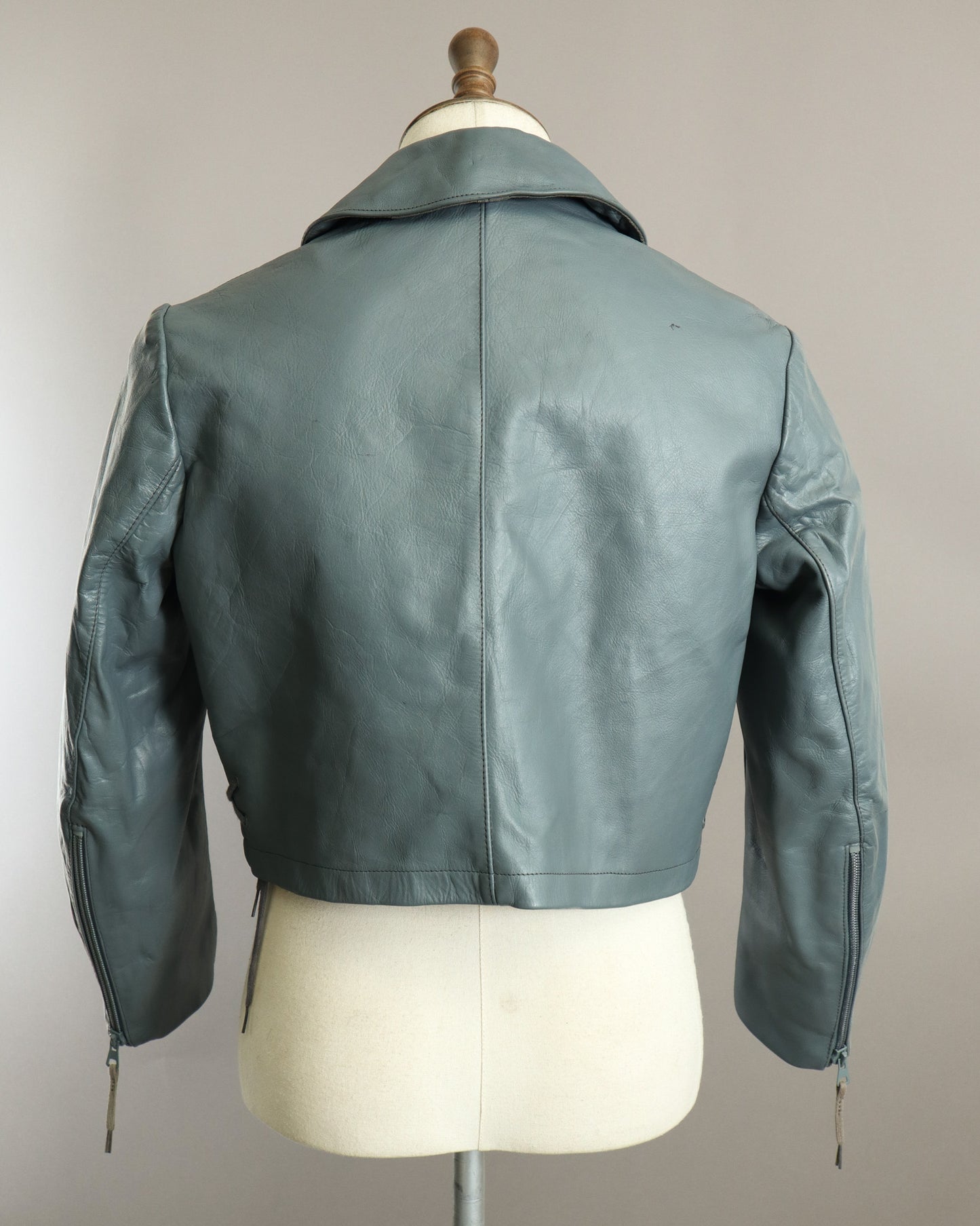 German Bundesmarine Submarine Leather Jacket Small (38-40)