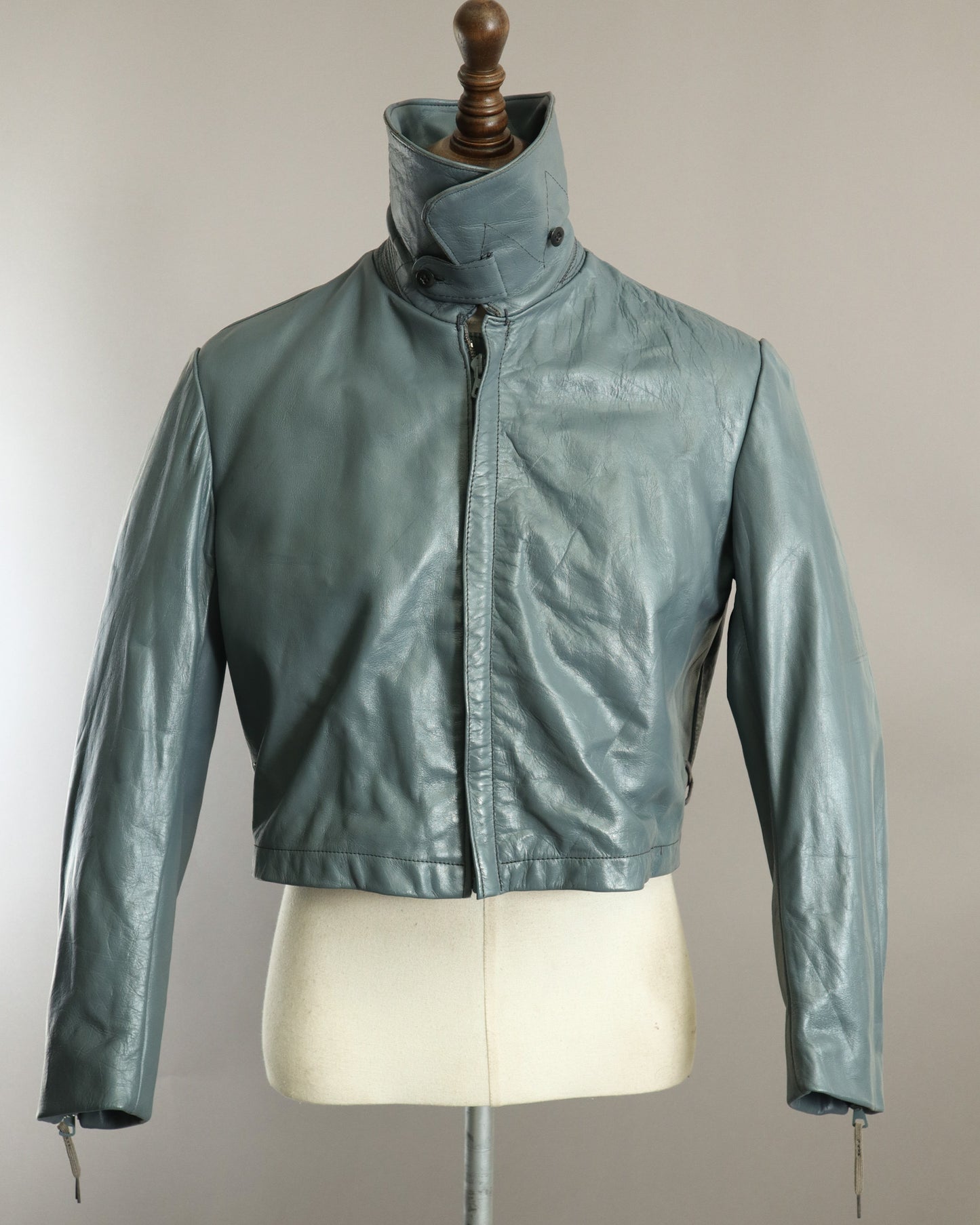 German Bundesmarine Submarine Leather Jacket Small (38-40)