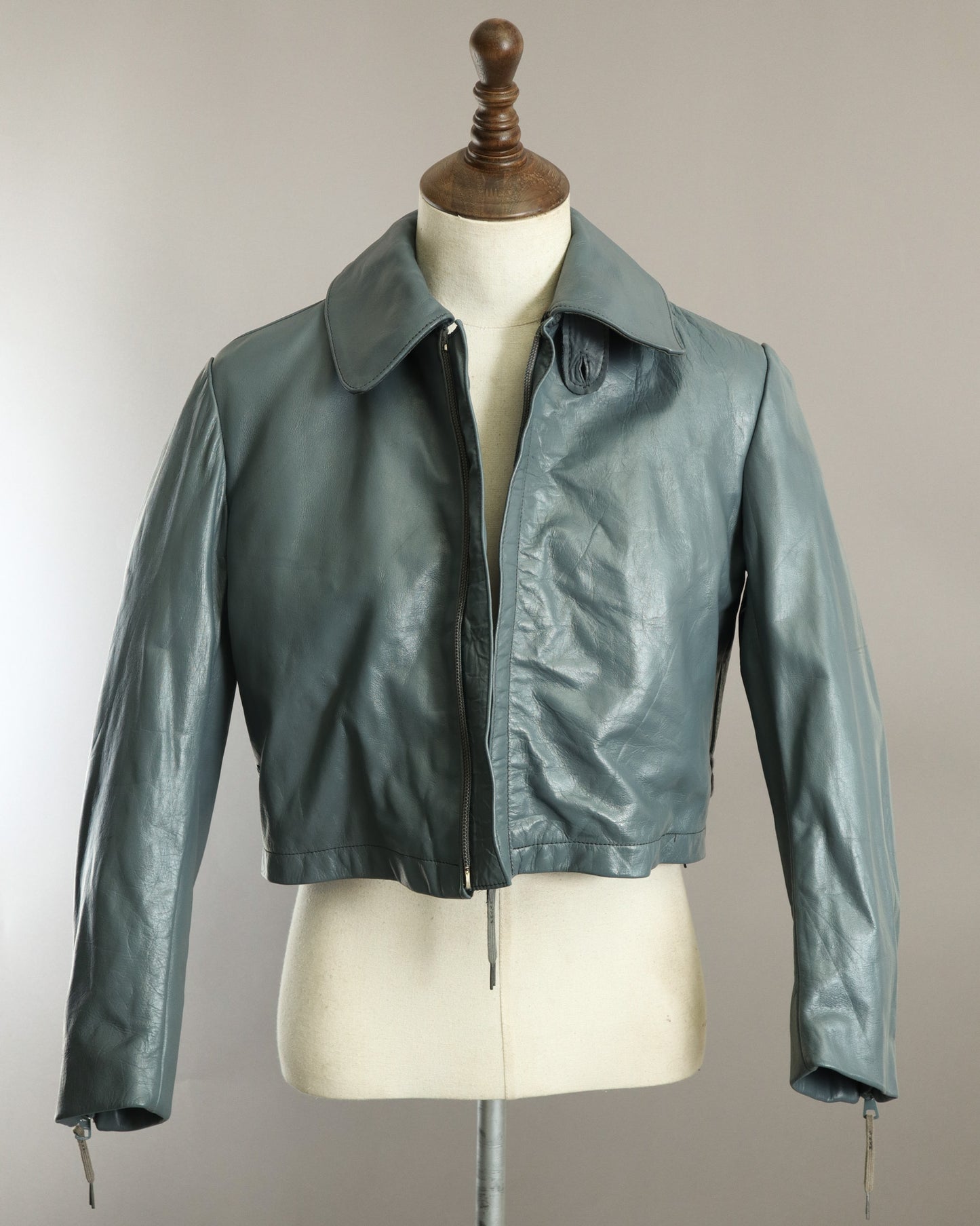 German Bundesmarine Submarine Leather Jacket Small (38-40)