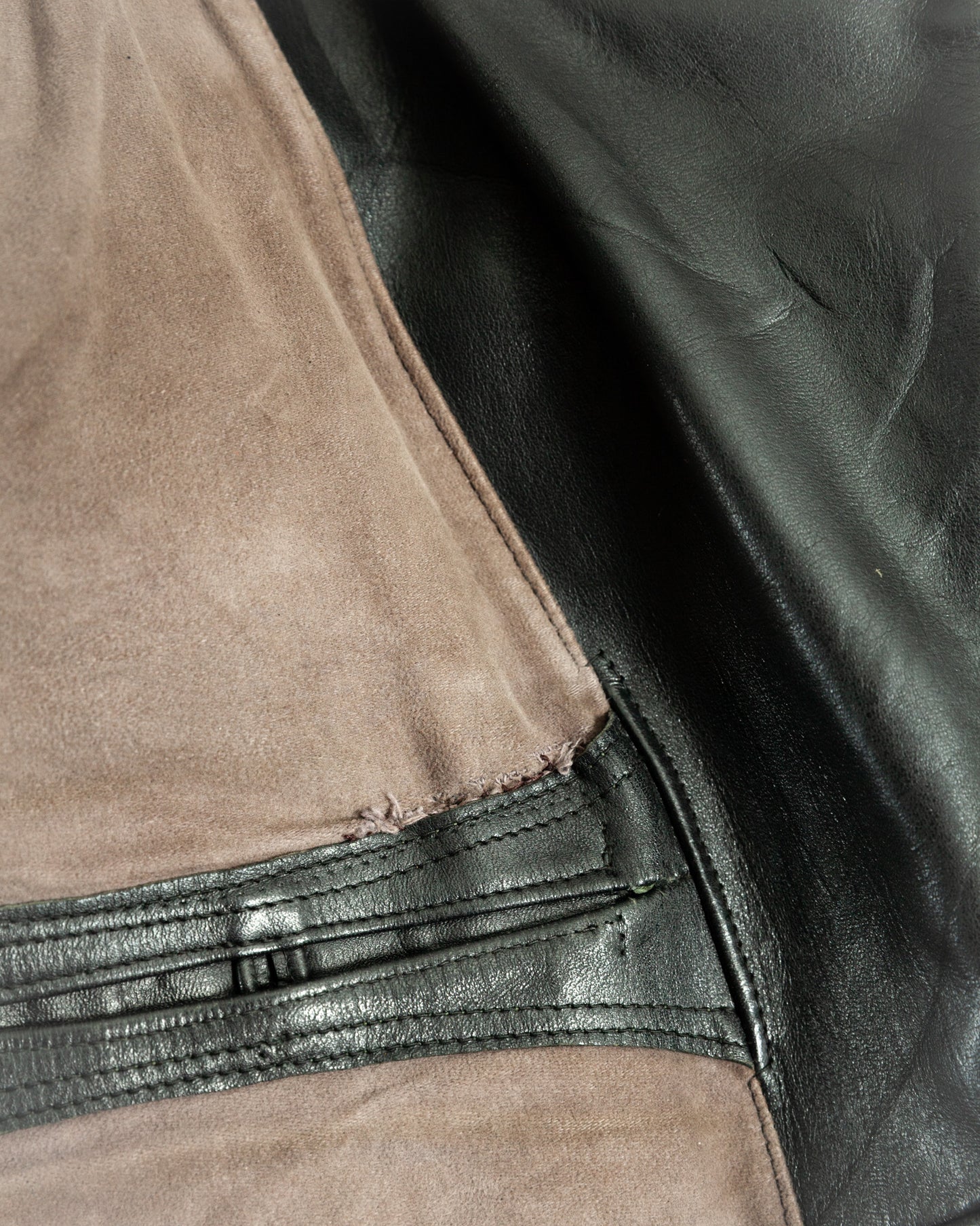 1950s German Haelson Leather Motorcycle Jacket XS (36)