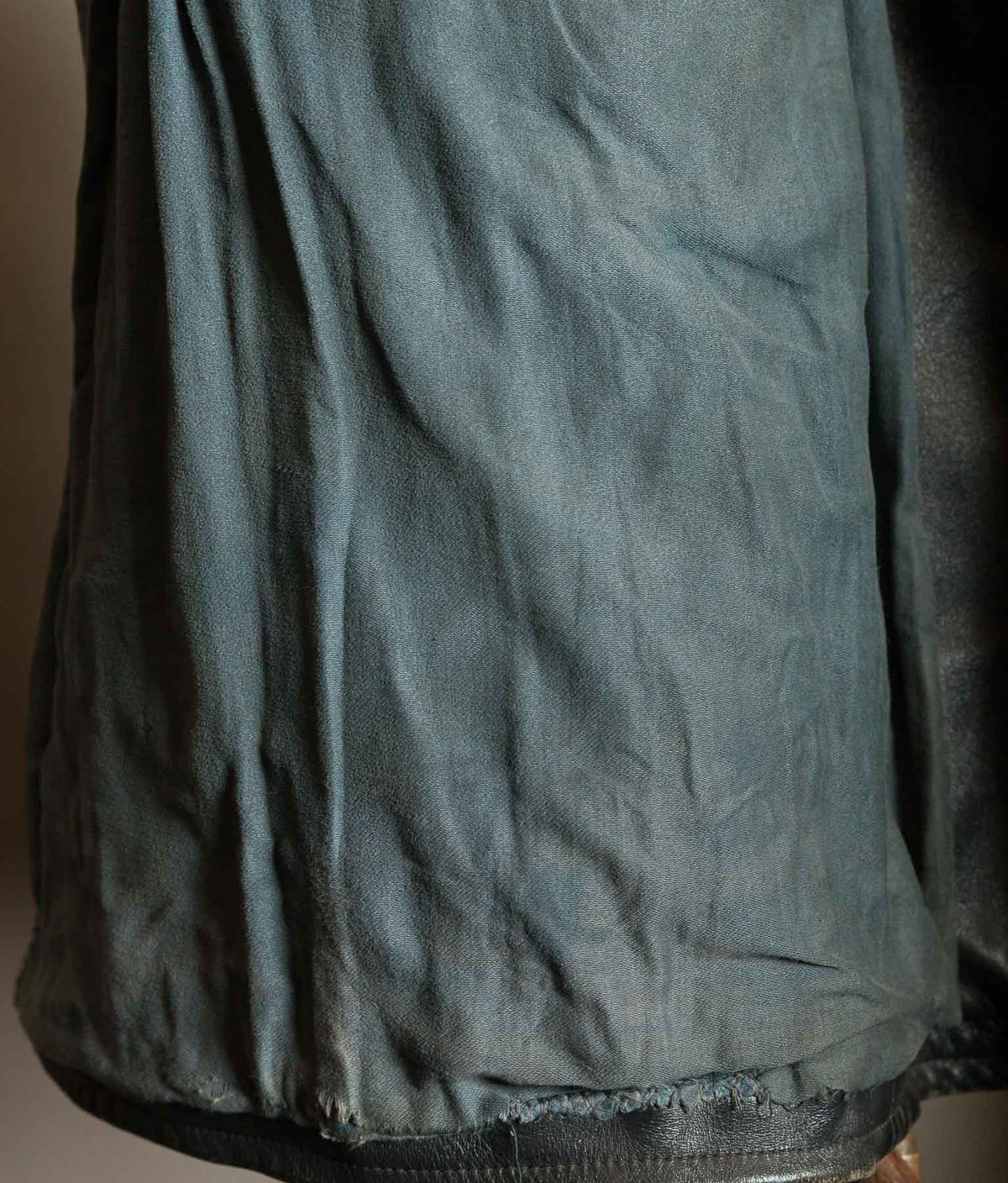 Vintage 1950s German Horsehide Leather Motorcycle Jacket, RIES Zippers