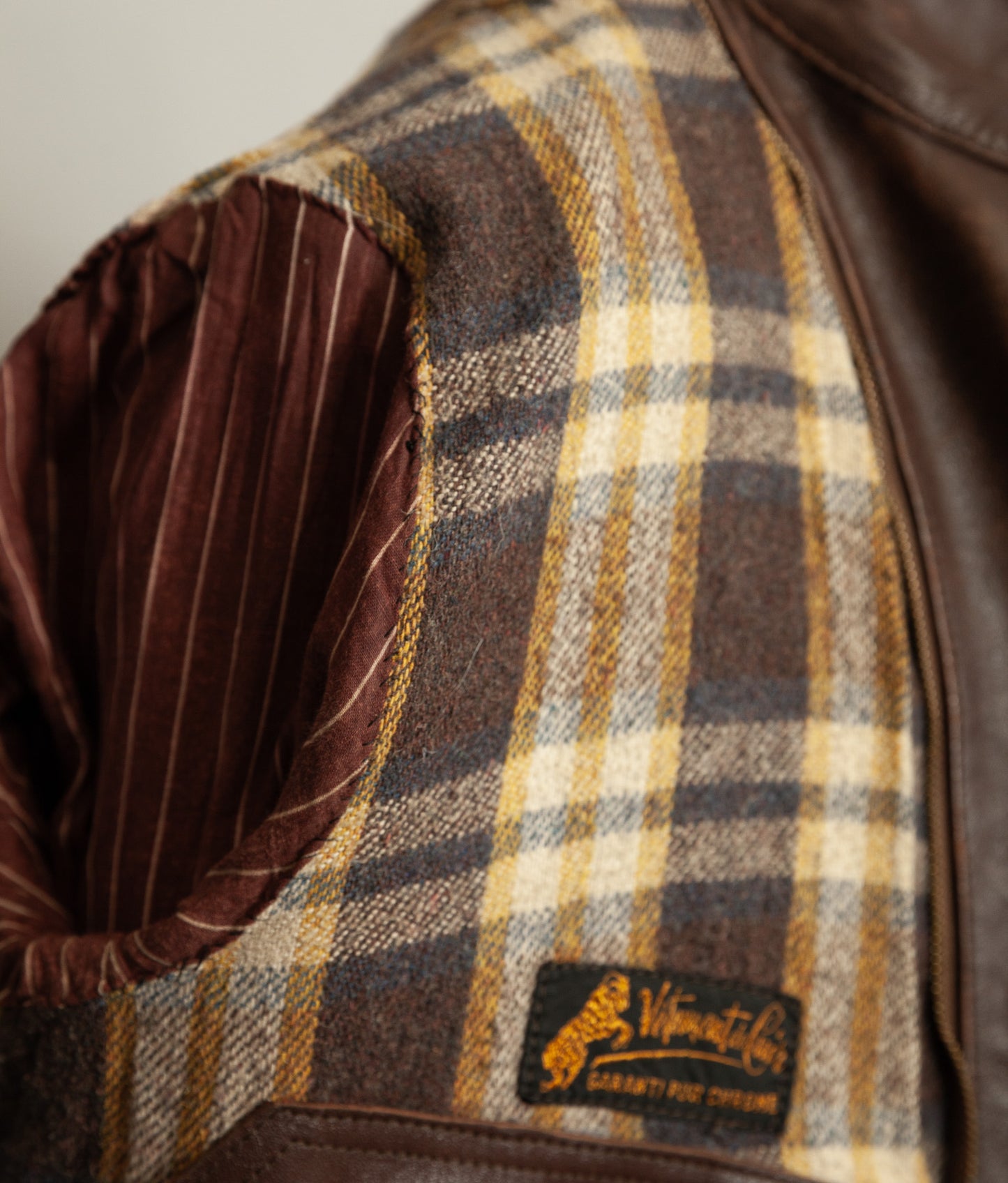 Vintage 1950s French Leather Workwear Jacket Chrome Tanned Cowhide