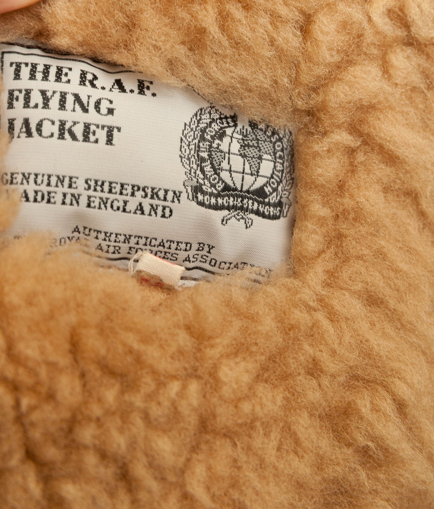 Genuine RAF Association ‘Irvin’ Sheepskin Shearling Flying Jacket