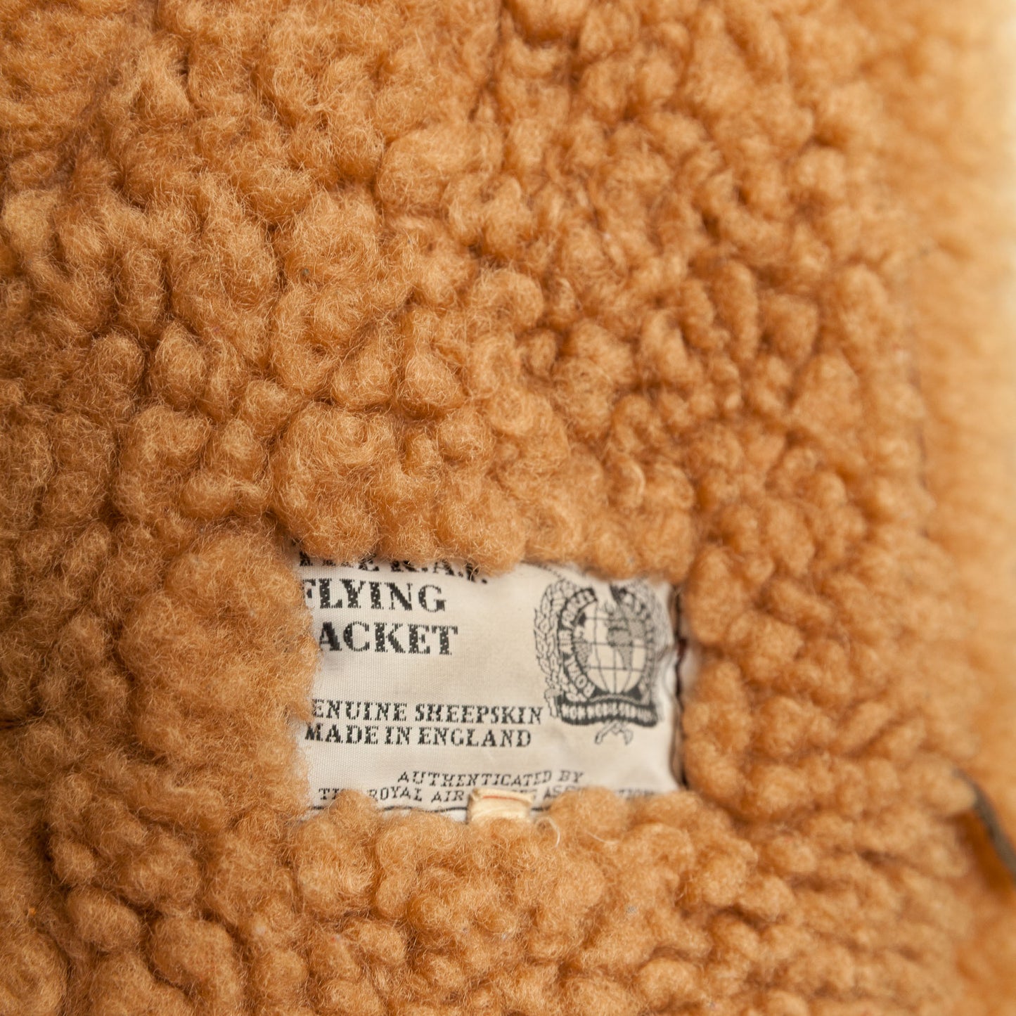 Genuine RAF Association ‘Irvin’ Sheepskin Bomber Flying Jacket