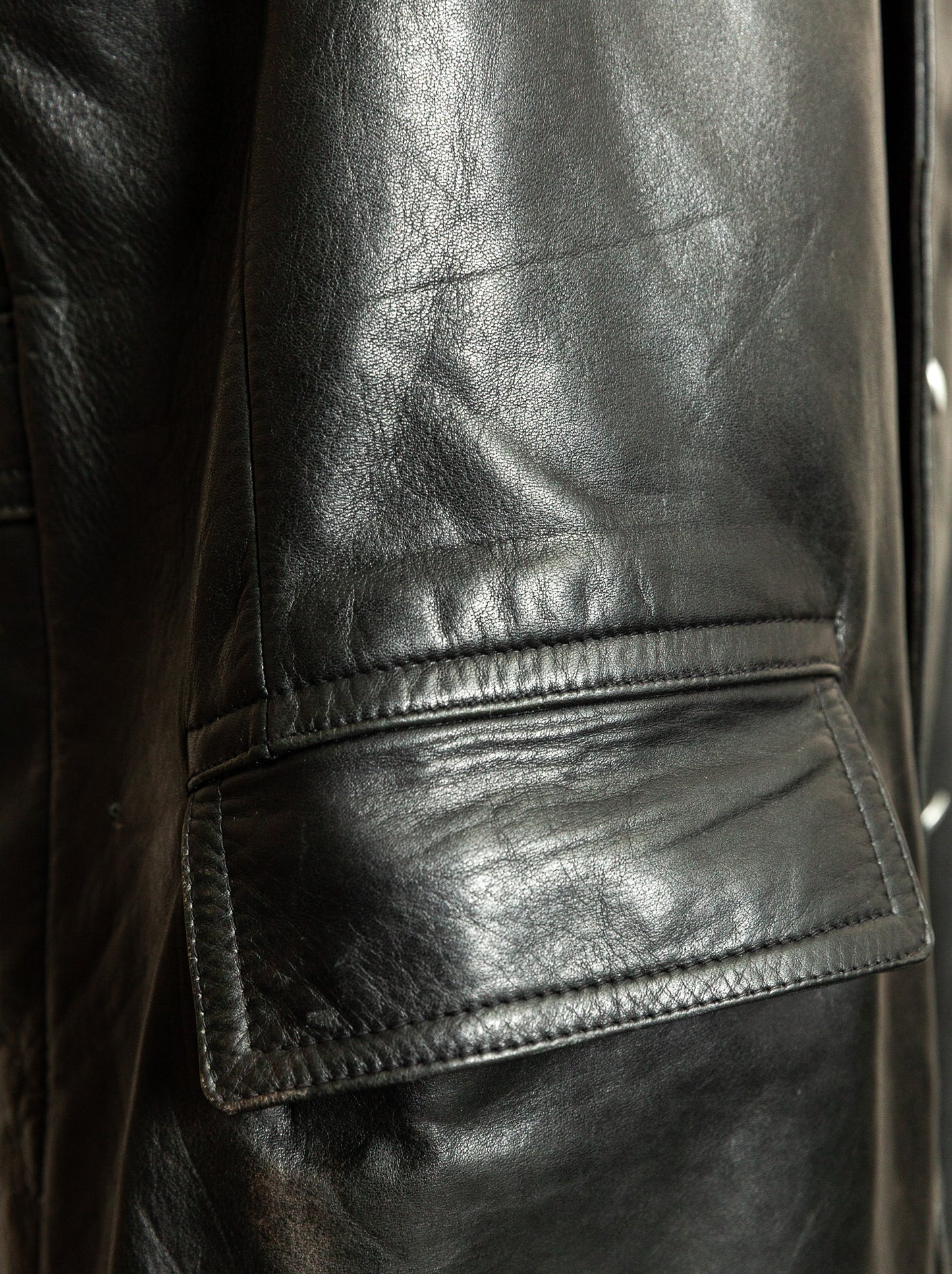 Vintage 1971 German Polizei Weru Sport Motorcycle Trench Coat XL (46)