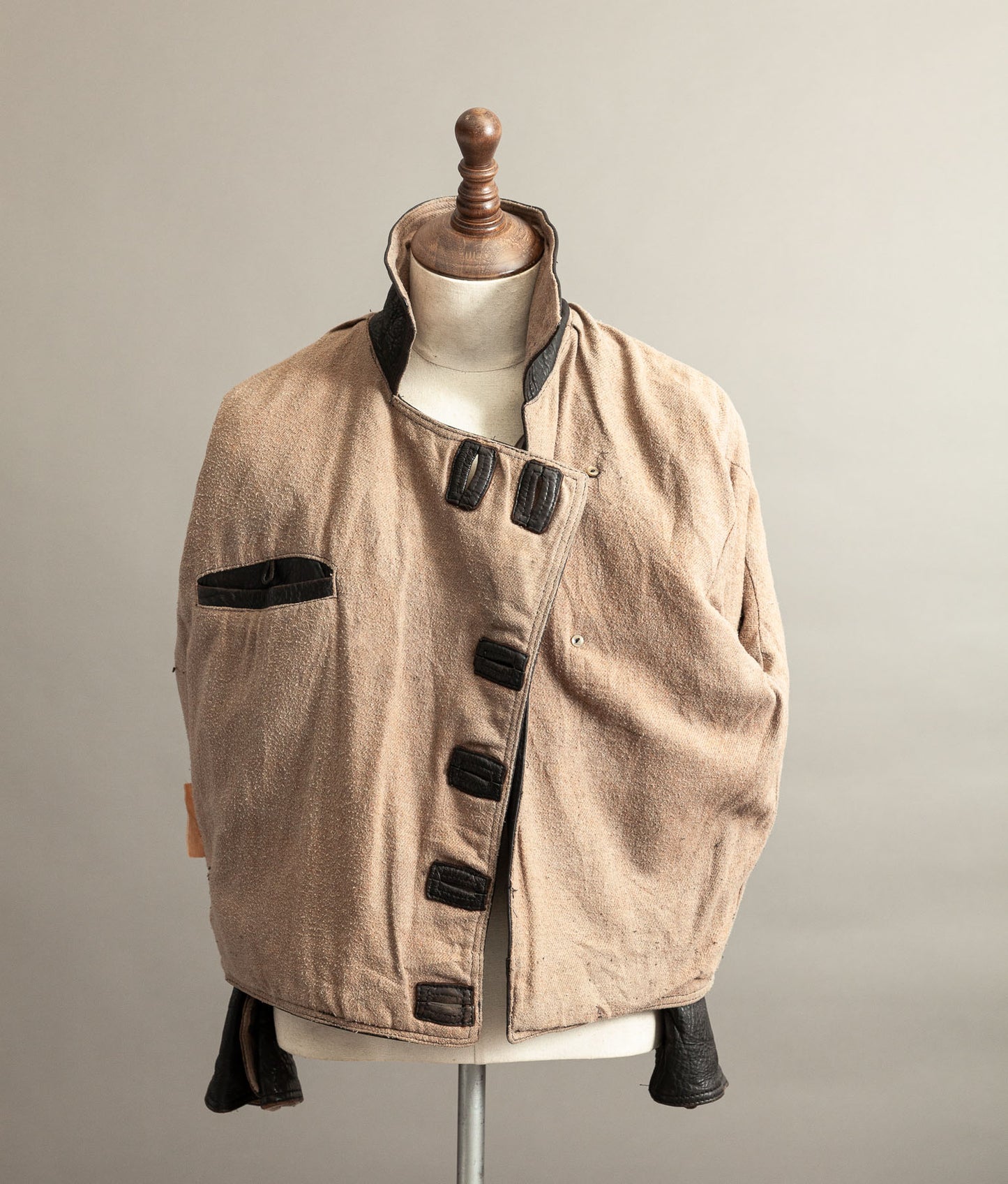 Vintage 1980s Chipie Swedish Military Dispatch Riders Jacket