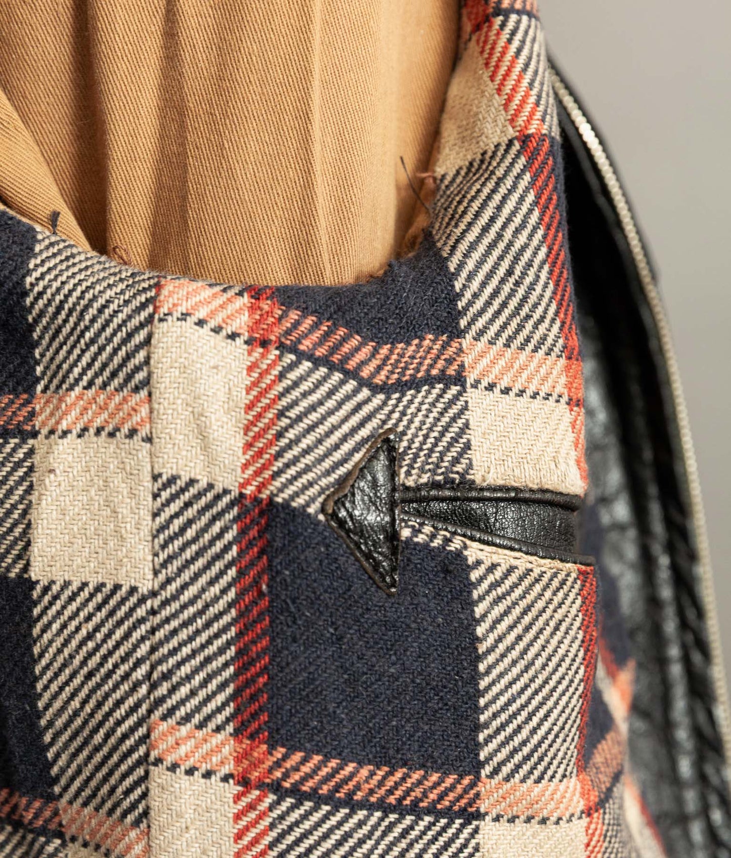 Vintage 1950s Jofama Goatskin Motorcycle Jacket, Malung Sweden