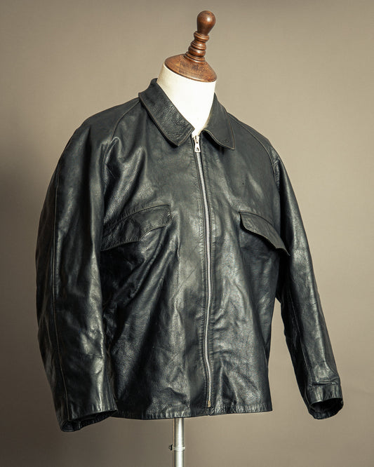 1950s French Army Goatskin Tank Jacket – XL (46)