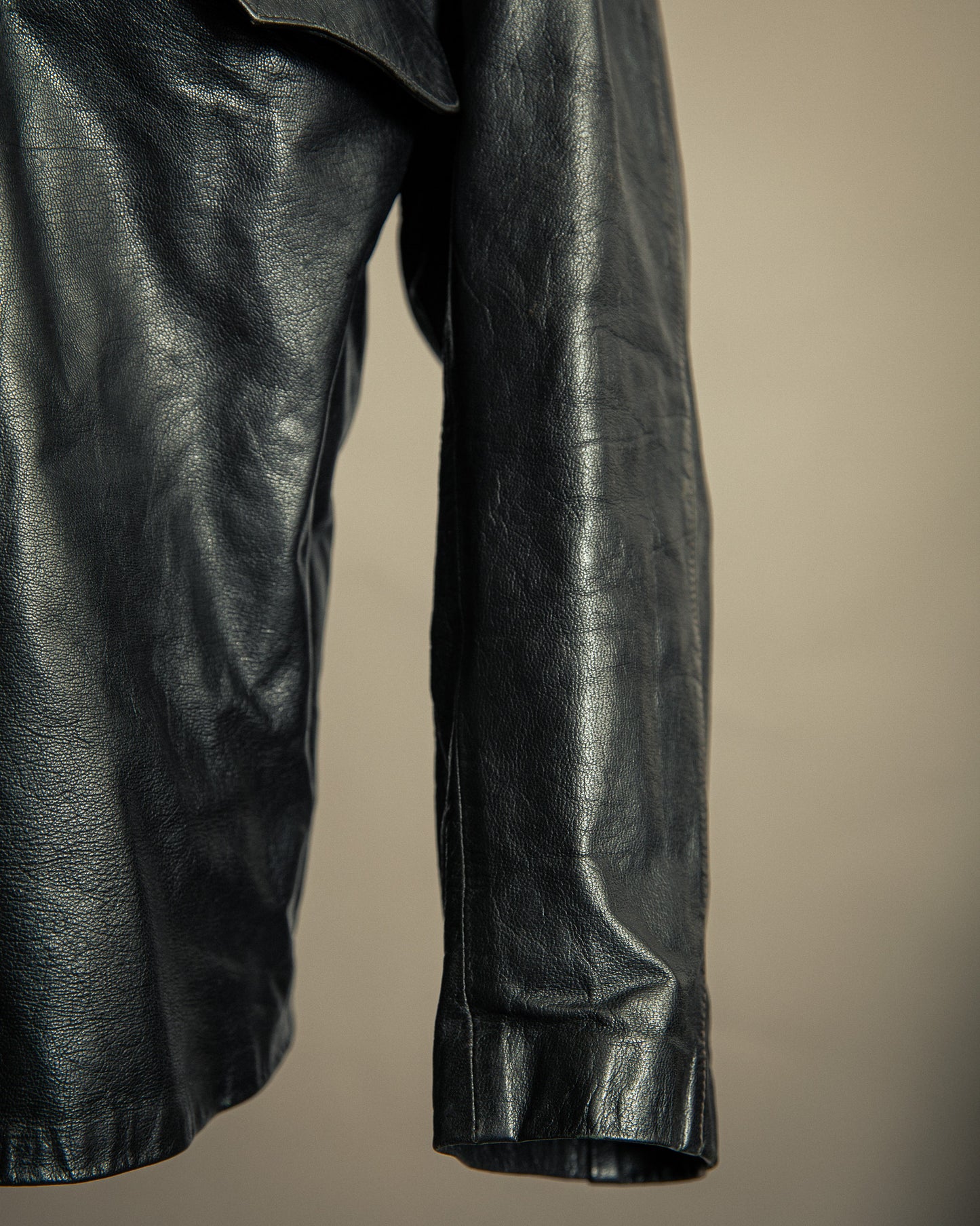 1950s French Army Goatskin Tank Jacket – XL (46)