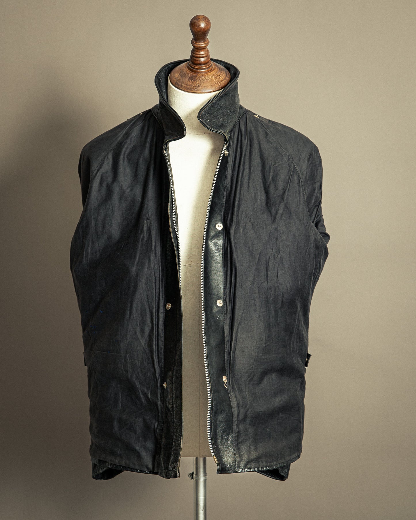1950s French Army Goatskin Tank Jacket – XL (46)