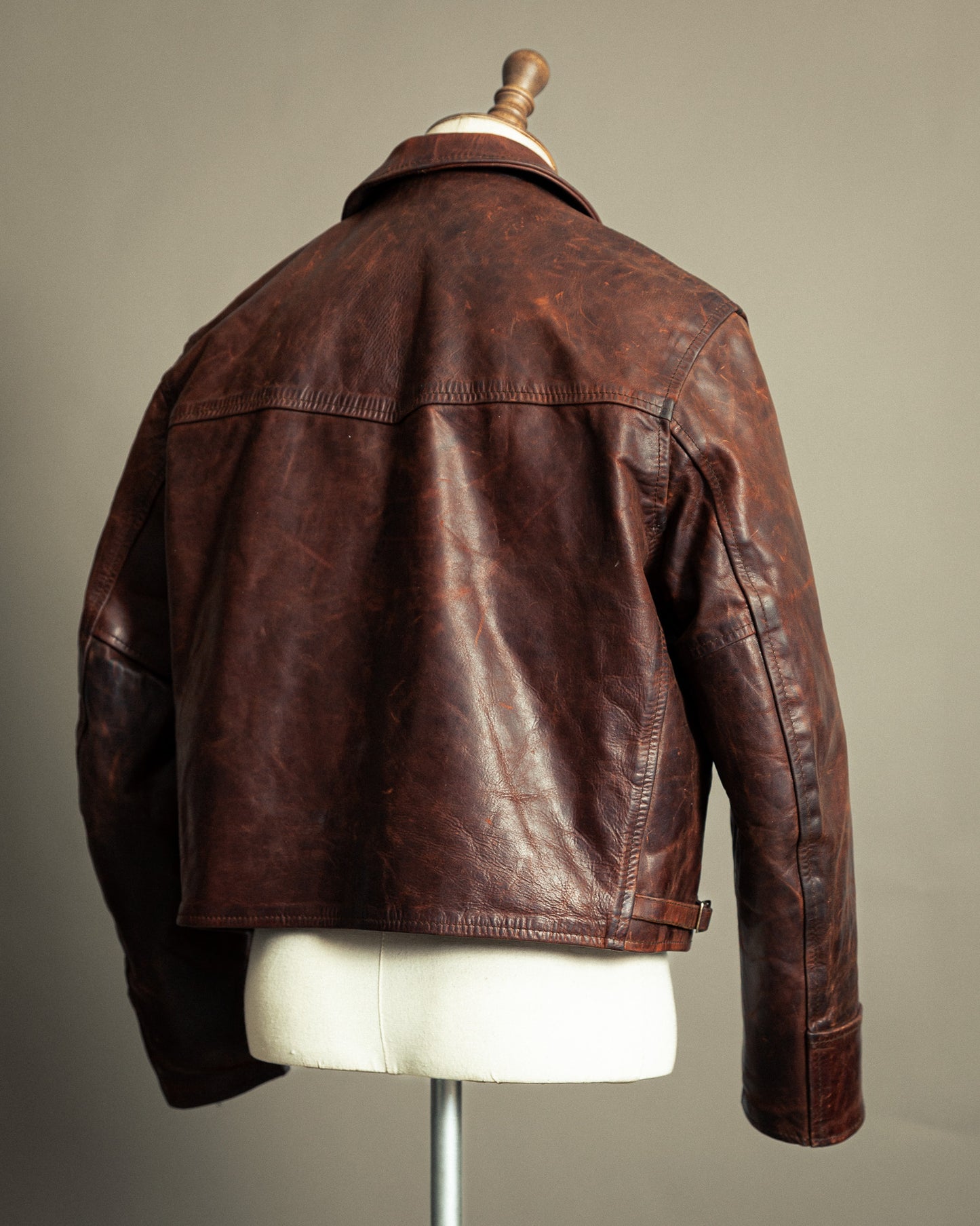 Vintage Aero Leather Montgomery Horsehide Jacket - L/XL (44)