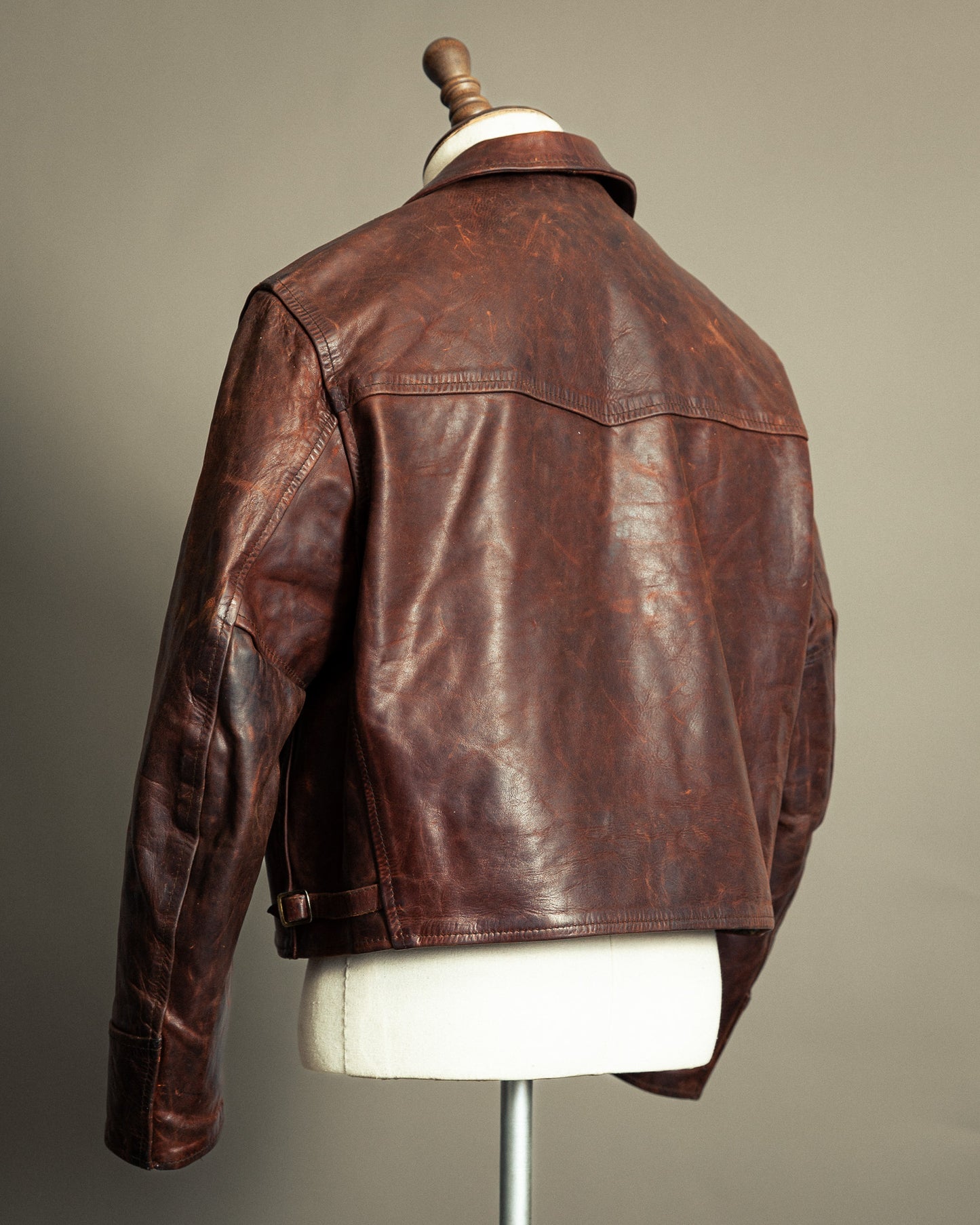 Vintage Aero Leather Montgomery Horsehide Jacket - L/XL (44)