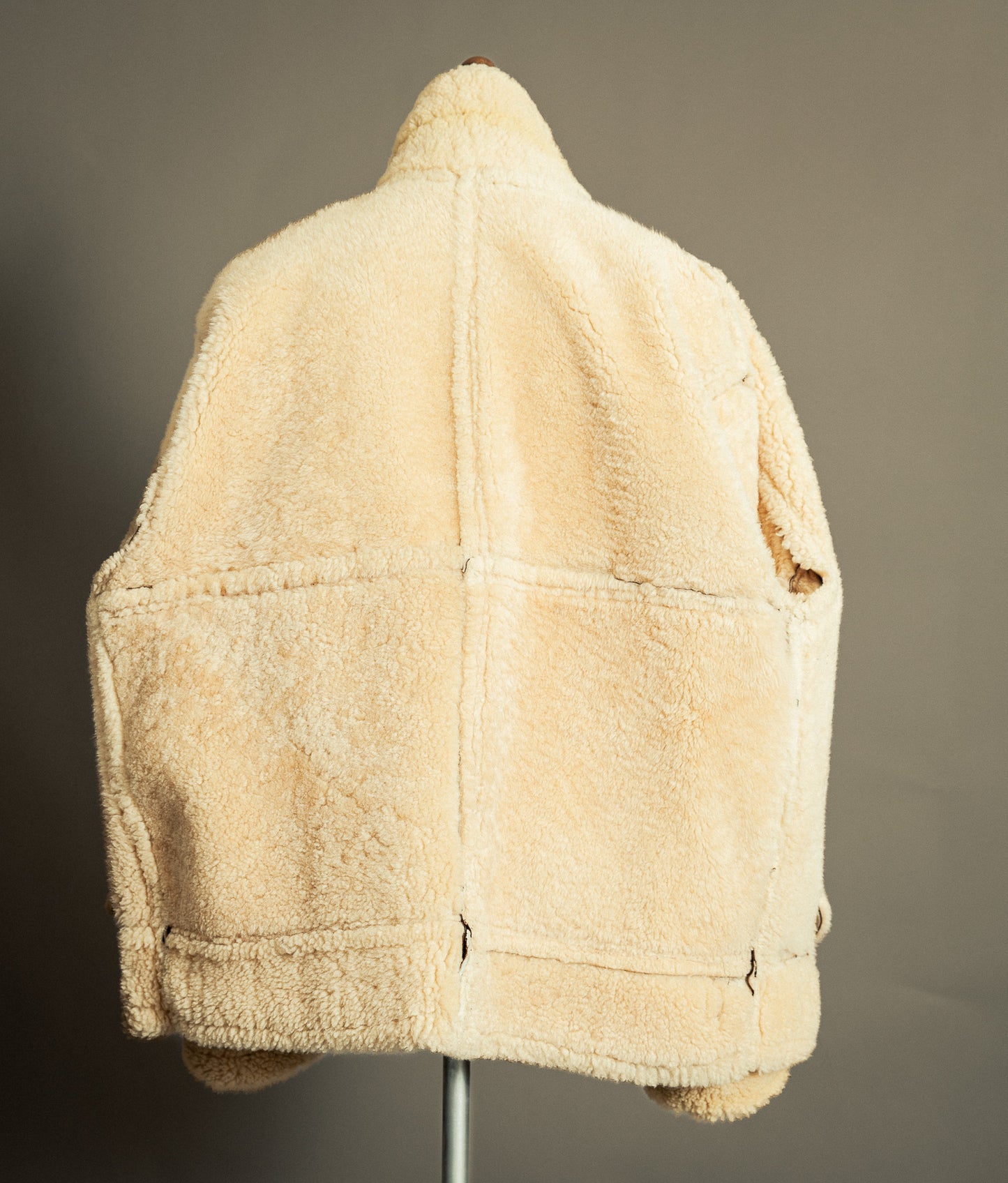 Vintage Sheepskin Flying Jacket – Made in England, Early 1980s - Size XXL (48)