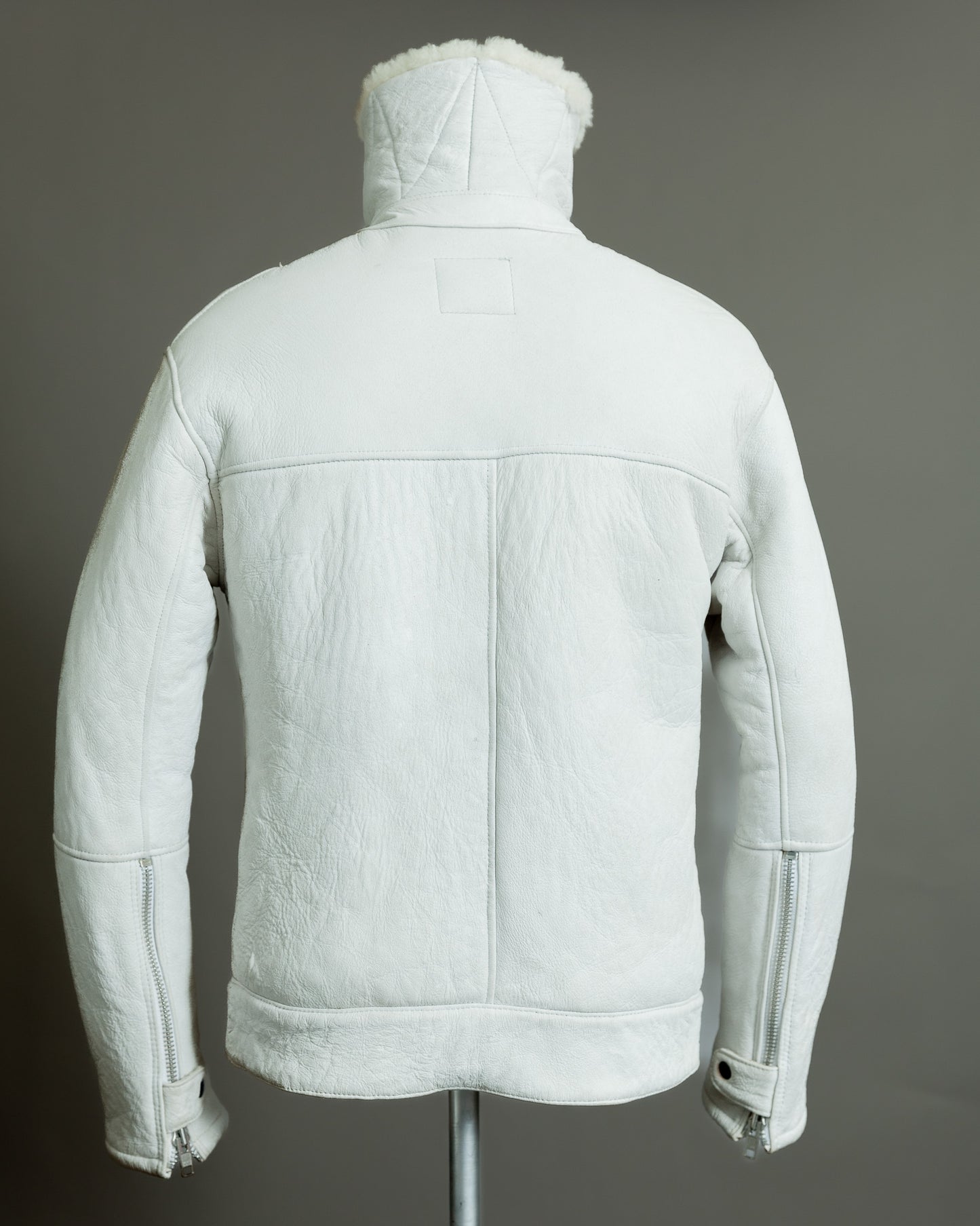 German Luftwaffe Stuka Mocca Sheepskin Flight Jacket – Size XS (36)