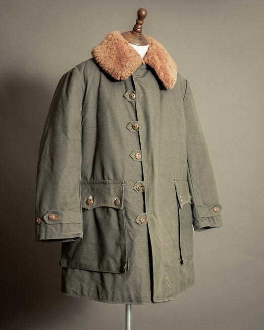 1940s Swedish M1909 Winter Field Jacket by Mats Larsson - Large (42-44)