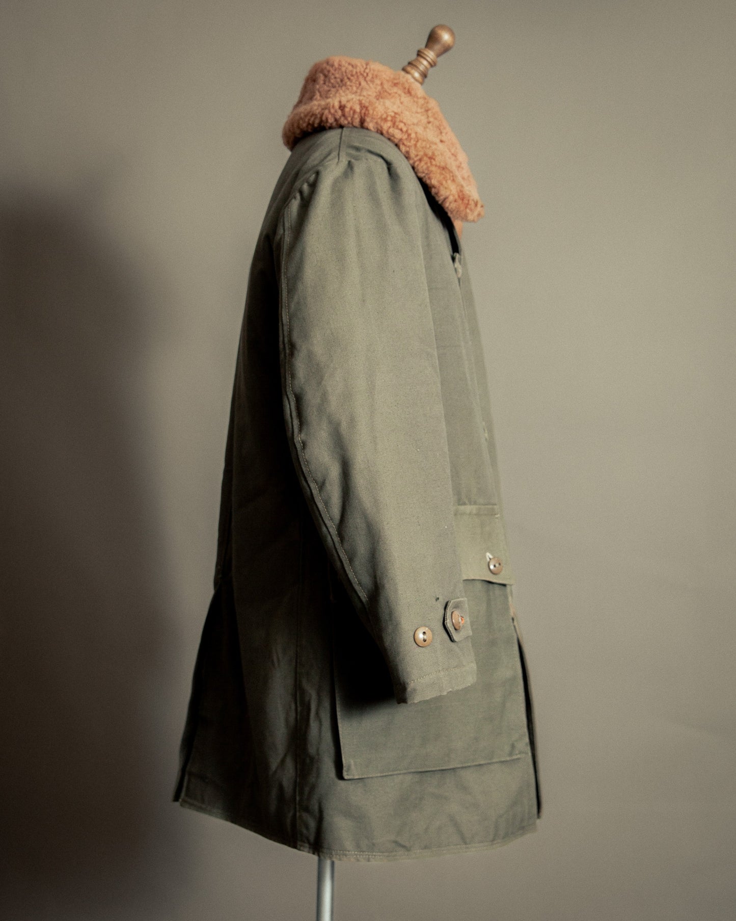 1940s Swedish M1909 Winter Field Jacket by Mats Larsson - Large (42-44)