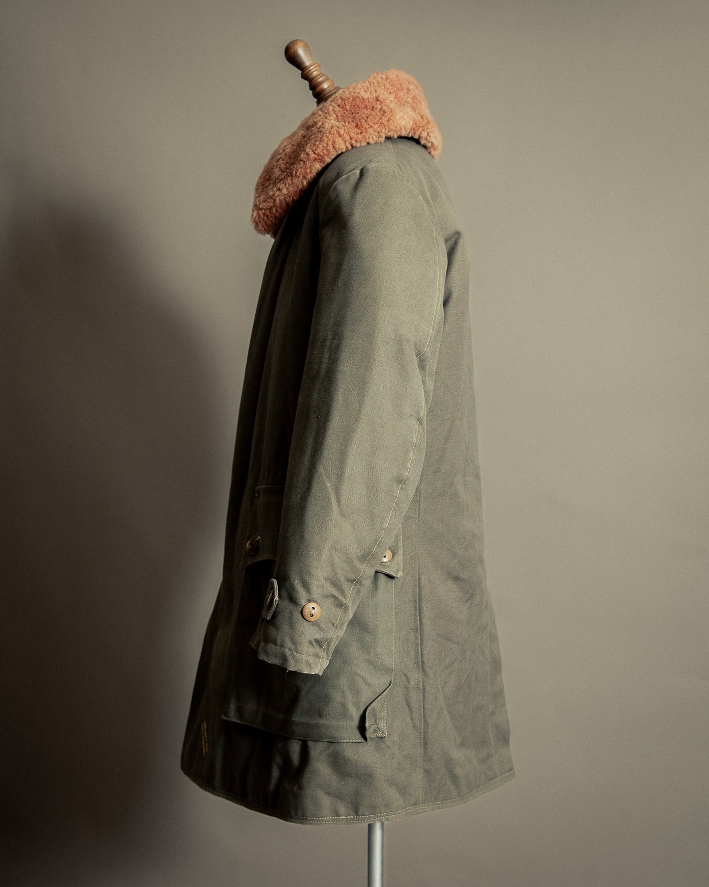 1940s Swedish M1909 Winter Field Jacket by Mats Larsson - Large (42-44)