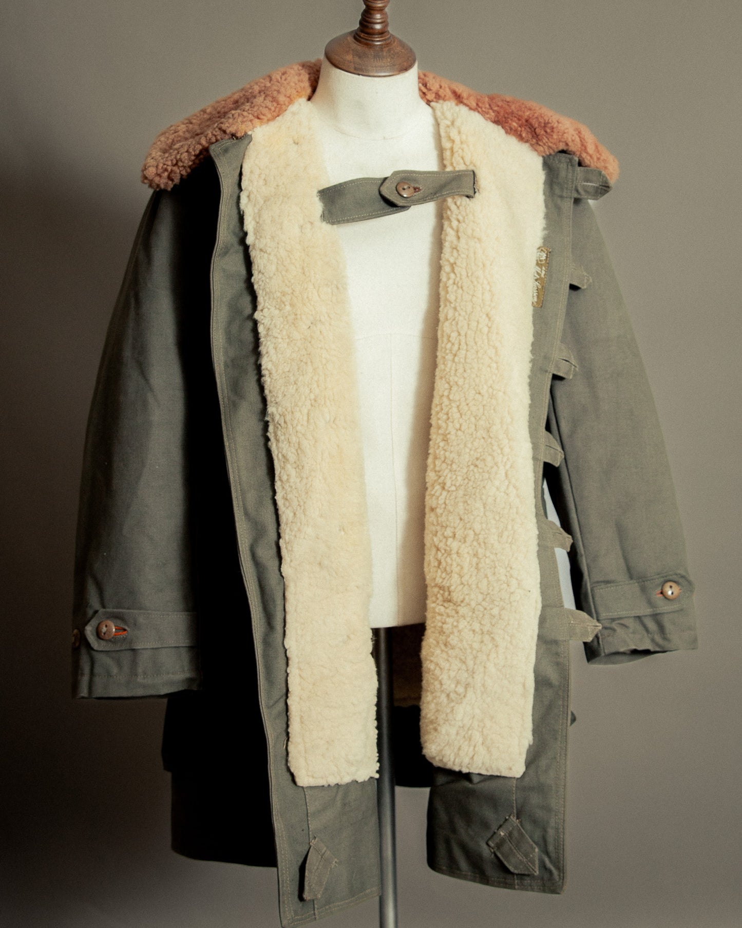 1940s Swedish M1909 Winter Field Jacket by Mats Larsson - Large (42-44)