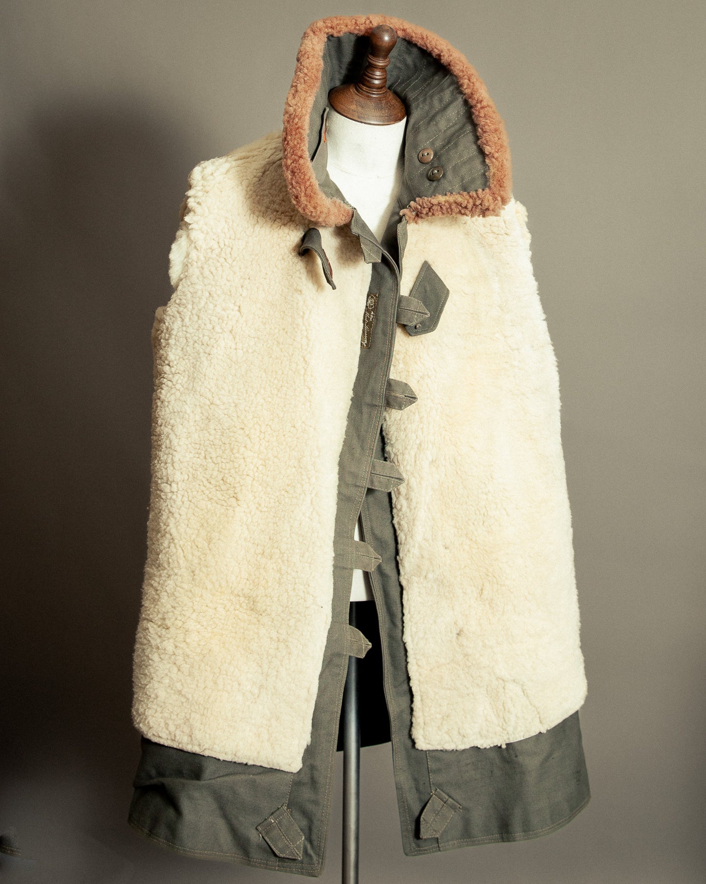 1940s Swedish M1909 Winter Field Jacket by Mats Larsson - Large (42-44)