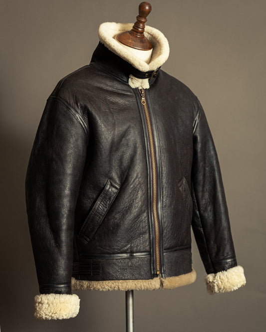 Vintage Type B-3 Sheepskin Flight Jacket – USAAF Style - Small (40)