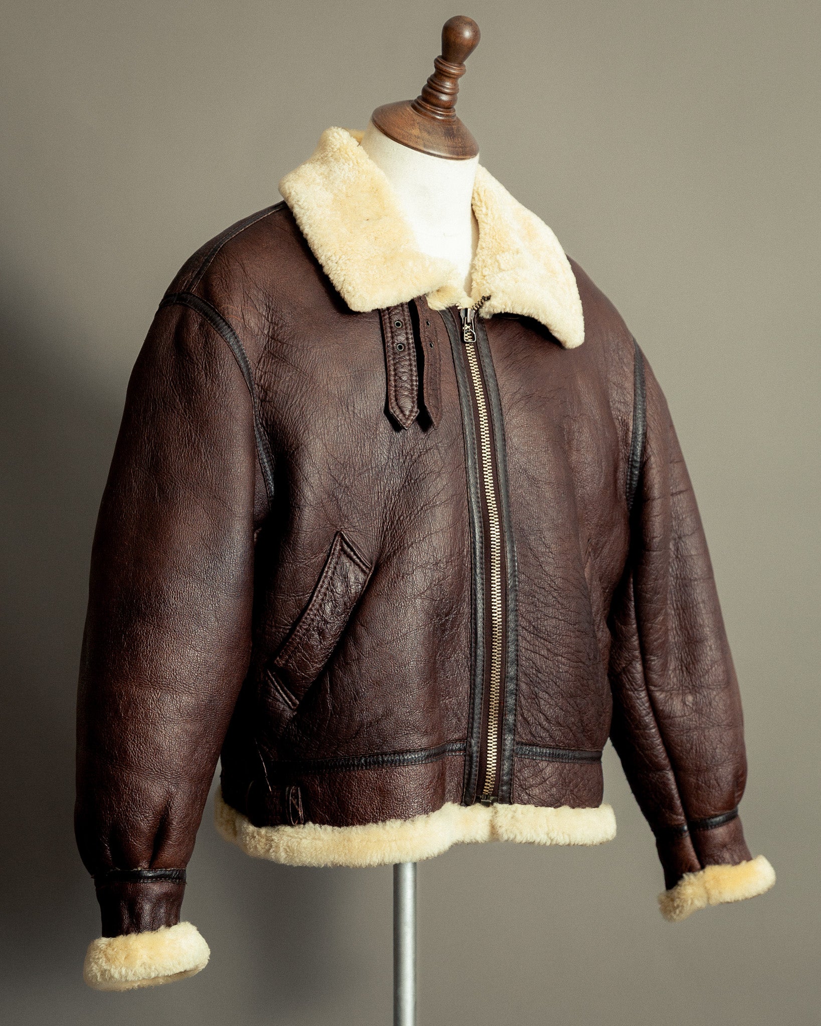 Revive & Restore Vintage | Vintage USAAF Type B3 Sheepskin Flight