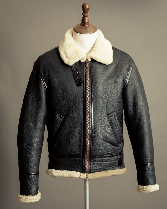 Vintage Type B-3 Sheepskin Flying Jacket USAAF - Small (38)