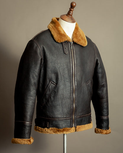 Vintage B-3 Sheepskin Bomber Jacket USAAF - Medium (42)