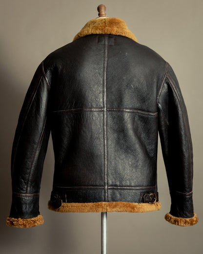 Vintage B-3 Sheepskin Bomber Jacket USAAF - Medium (42)