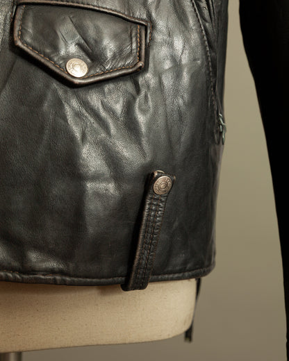 Vintage Schott Perfecto 115 Steerhide Leather Biker Jacket – Large (44)