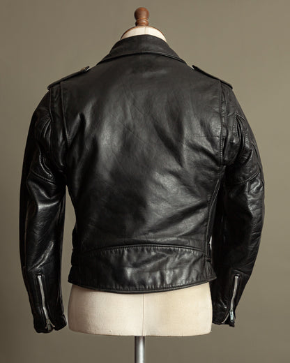 Vintage Schott Perfecto 118 Naked Cowhide Leather Biker Jacket - Small (38)