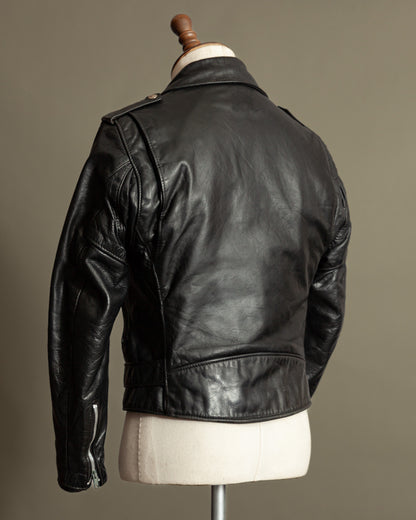 Vintage Schott Perfecto 118 Naked Cowhide Leather Biker Jacket - Small (38)