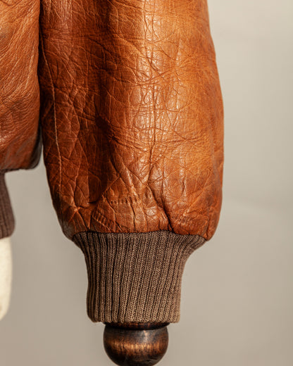 Vintage German Aviator Jacket EWA Zippers – c.1943–45 - Small (38)