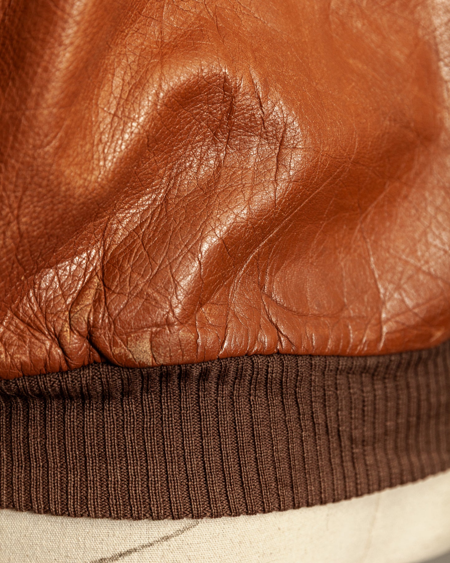 Vintage German Aviator Jacket EWA Zippers – c.1943–45 - Small (38)