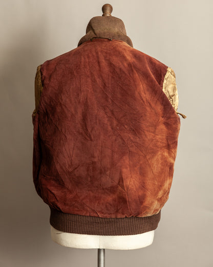 Vintage German Aviator Jacket EWA Zippers – c.1943–45 - Small (38)