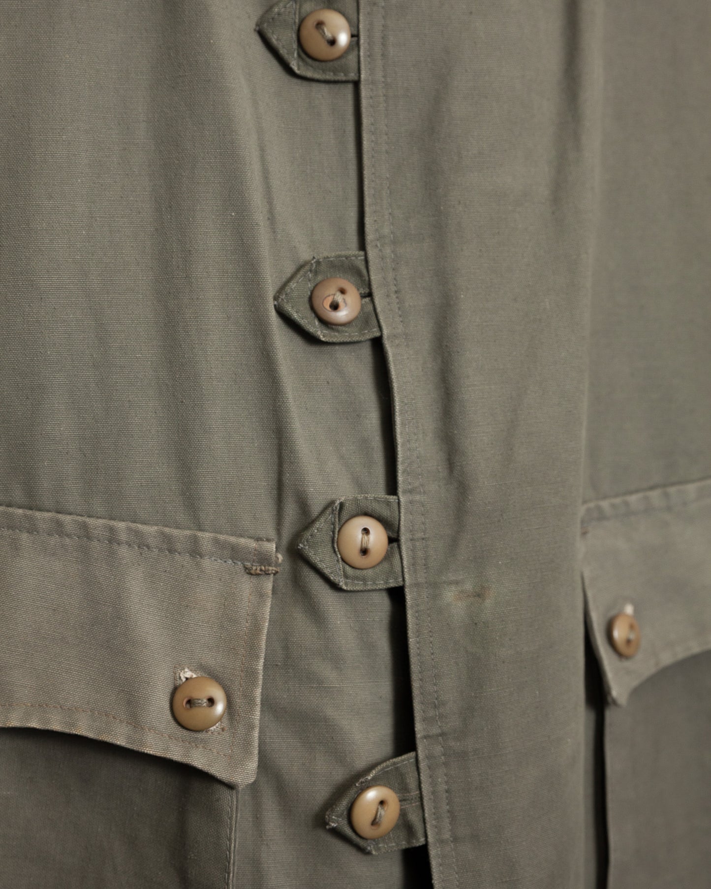 Vintage Swedish Army M1909 Shearling-Lined Field Coat – Size 46 (XL