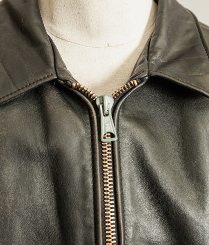 Vintage 1990s Schott NYC 693 Highwayman Leather Jacket USA Made – Size 52 (2XL)