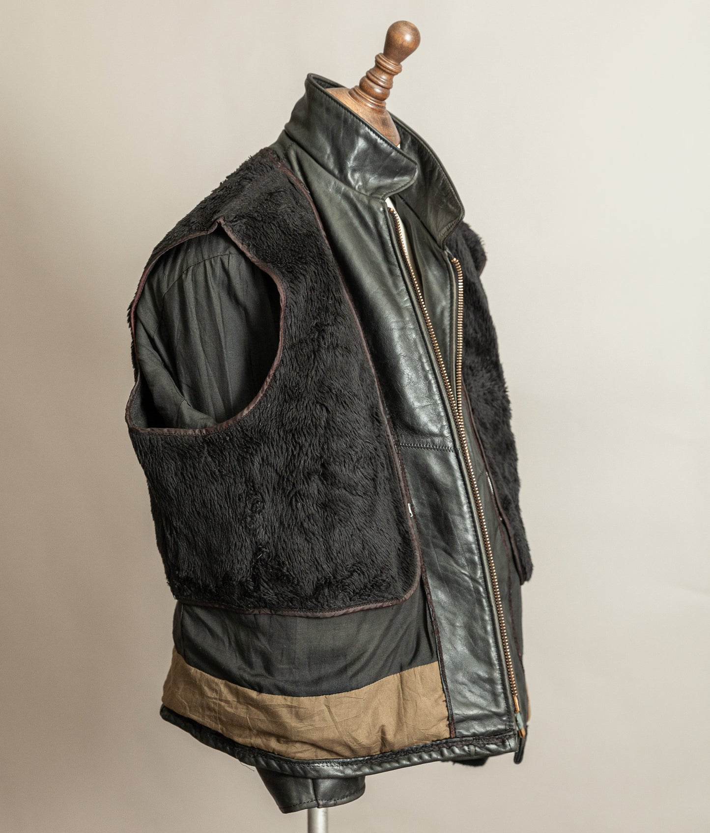 Vintage 1990s Schott NYC 693 Highwayman Leather Jacket USA Made – Size 52 (2XL)