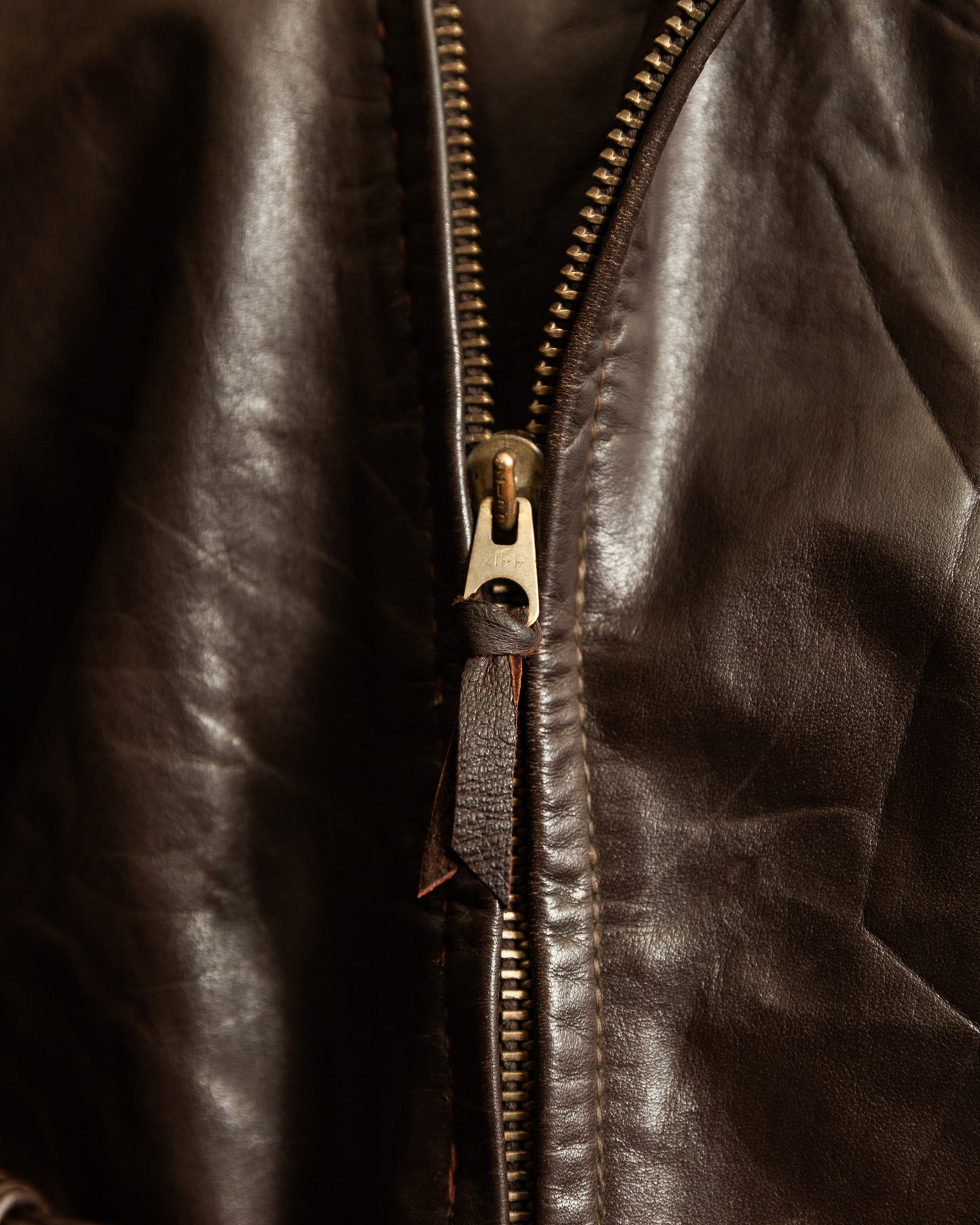 Vintage 1940s German Horsehide Motorcycle Dispatch Rider Jacket - M/L (42)