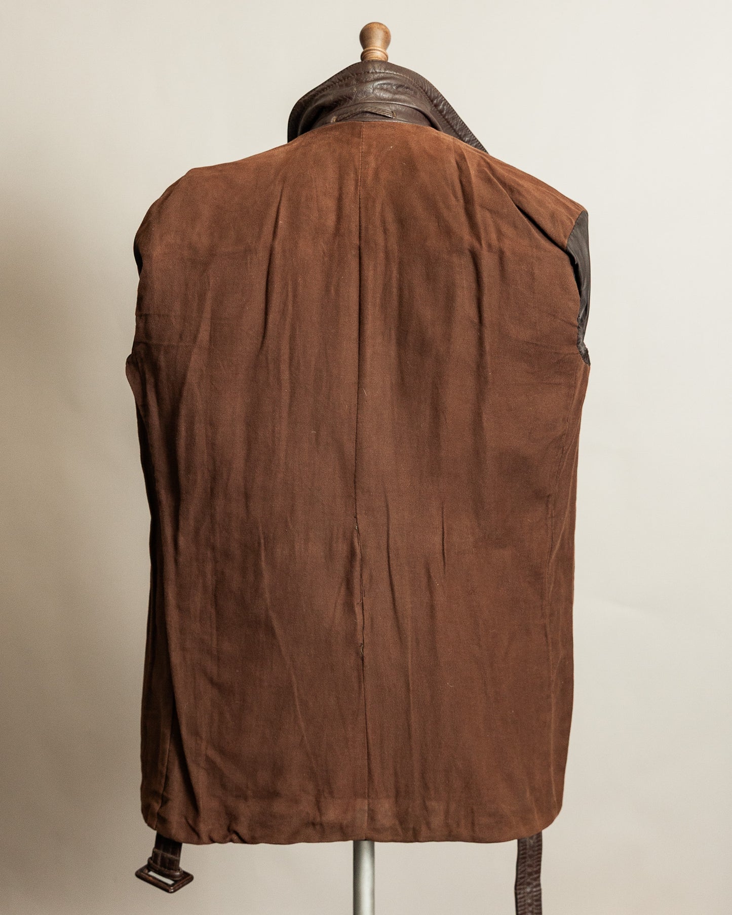 Vintage 1940s German Horsehide Motorcycle Dispatch Rider Jacket - M/L (42)