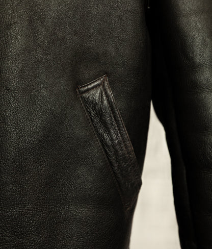 Vintage B-3 Sheepskin Bomber Flying Jacket USAAF - XL (46)