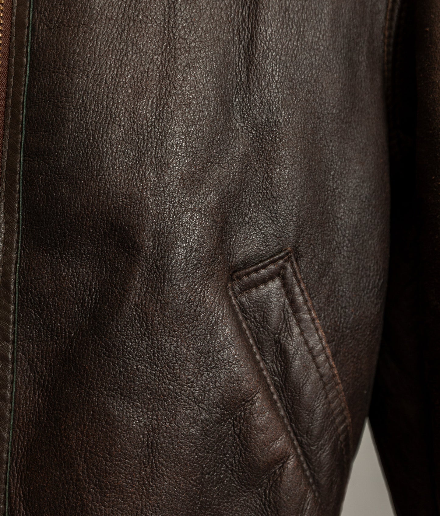 Vintage B3 Bomber Sheepskin Shearling Flying Jacket USAAF (44)