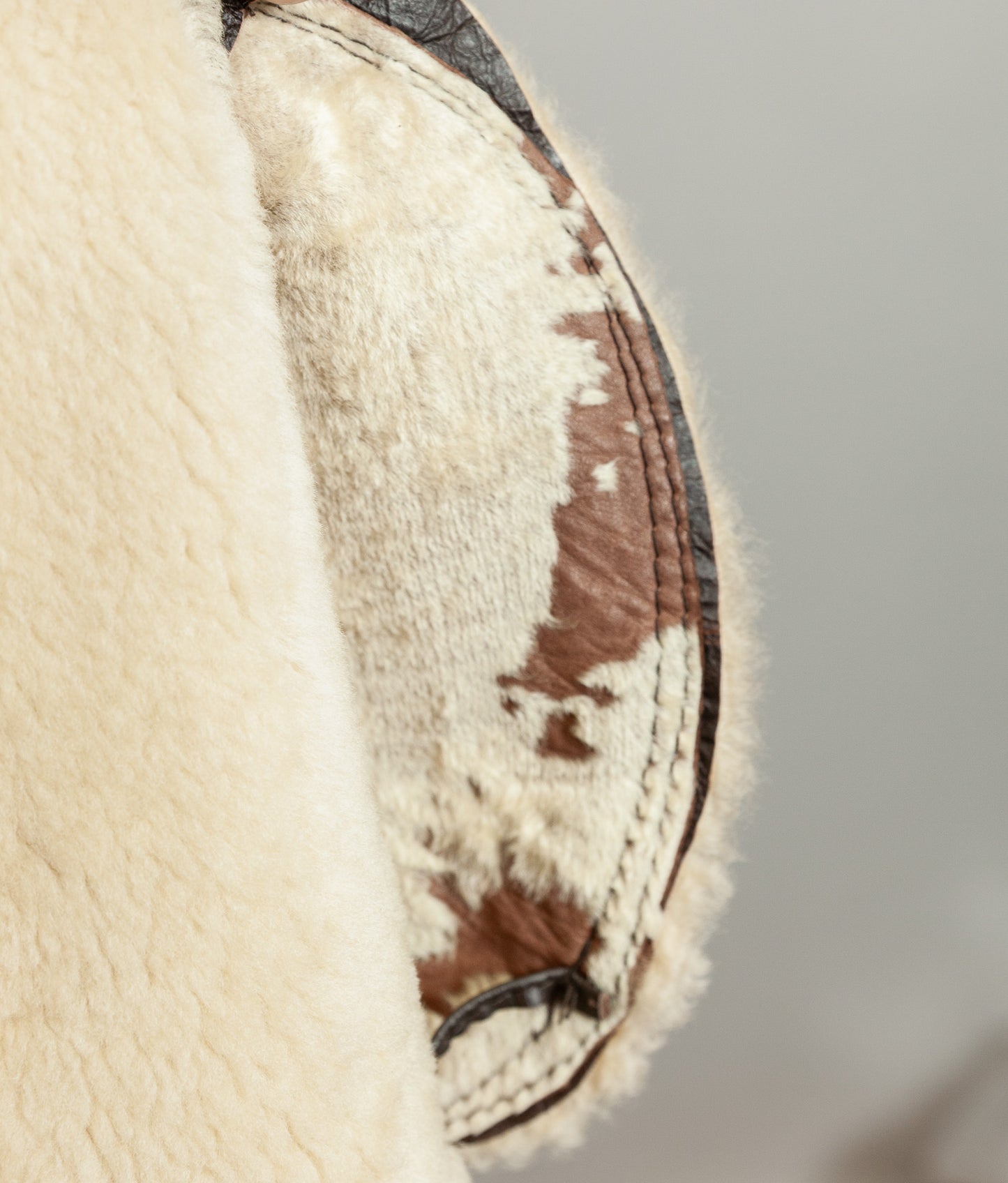 Vintage B3 Bomber Sheepskin Shearling Flying Jacket USAAF (44)