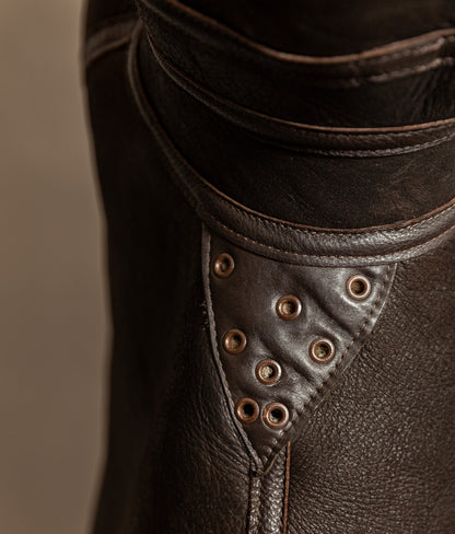 Vintage RAF Irvin Sheepskin Shearling Flying Jacket Blackbird Leather England (44)