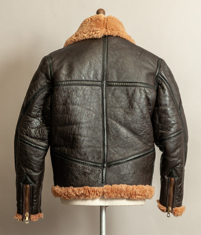 Vintage Cirrus RAF Irvin Groundcrew Sheepskin Flying Jacket Medium (42)