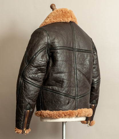 Vintage Cirrus RAF Irvin Groundcrew Sheepskin Flying Jacket Medium (42)